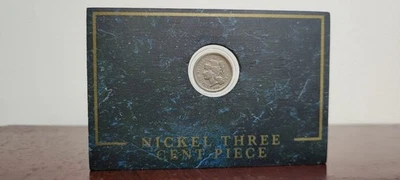1872 Nickel Three Cent Piece Danbury Mint Collectible Of America  - Image 1 of 4