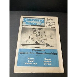 Starting Gate Magazine Vol IX #9 Jan 1991 Plymouth World Pro Championships Ski - Bild 1 von 10