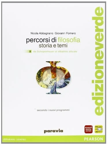 percorsi di filosofia ed.verde 3 (2 tomi) abbagnano/fornero 8839526412 - Immagine 1 di 1