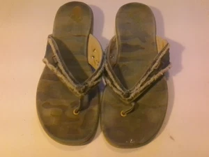 Keds Camouflage Flip Flops Women’s Size 10M WF20820 - Picture 1 of 6