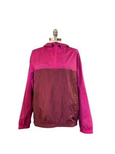 Tek Gear Woman’s Windbreaker w Half Zip (pink/ purple color)- Size M - Picture 1 of 14