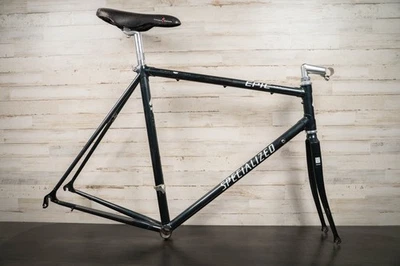 Quadro de bicicleta de estrada vintage 56cm Specialized Epic Pro rebaixado alumínio e carbono - Imagem 1 de 4