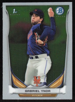2014 Bowman Chrome Mini #219 Gabriel Ynoa   - FREE SHIPPING - Image 1 of 2