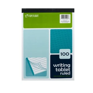 Writing Tablet, White, 100 Sheets - Picture 1 of 2