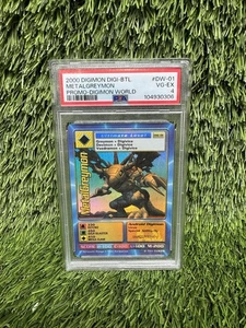 PSA 4 MetalGreymon DW-01 - Rare Holo PlayStation Promo card - Digimon Bandai 1999 - Bild 1 von 2