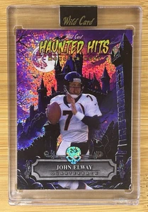 JOHN ELWAY 2025 WILD CARD HAUNTED HITS PURPLE DISCO CASTLE #2/3 - CASTLEVANIA? - Bild 1 von 2