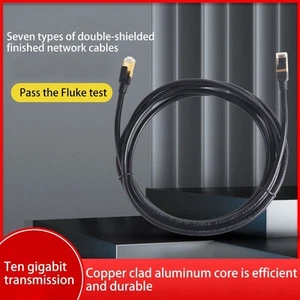10 Gbit/s Ethernet-Kabel Heimnetzwerk Datenübertragungsgeschwindigkeiten für L - Bild 1 von 39