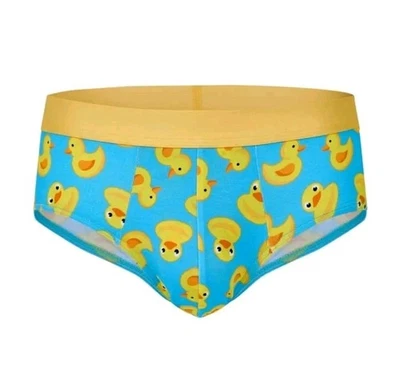 Slip Uomo Stampa Paperelle Papere Taglia L Veste Grande Shein Vita Cm 78 Nuovo - Immagine 1 di 4