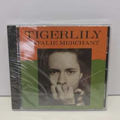 NEW Natalie Merchant Tigerlily CD 1995 10,000 Maniacs SEALED Old Stock Pop Rock Foto 1 de 4