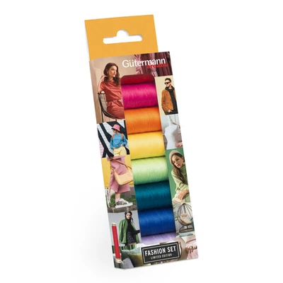 Gütermann Thread Set: Sew-All: 8 x 100m: Fashion - Craft, Sewing, Pack - Image 1 of 4