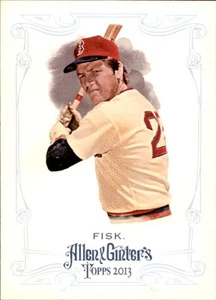 2013 Topps Allen & Ginter #306 Carlton Fisk Boston Red Sox - Picture 1 of 2
