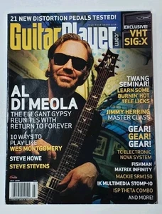2008 Guitar Player Magazine AL DI MEOLA cover - Jimmy Herring Master Class July - Picture 1 of 1