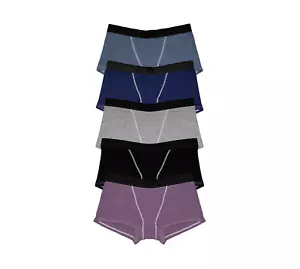 Nabtos Mutandine Donna Ragazzo Boxer Intimo Cotone Taglia XS Confezione 5 - Foto 1 di 5