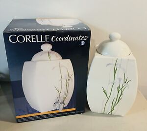 Corelle Coordinates Impressions~Shadow Iris Dispenser 6.8 L. Acrylic Dispenser.