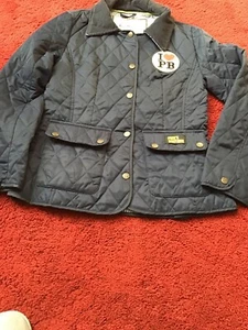 Pauls Boutique Ladies Navy Blue Quilted Jacket Size  S - Picture 1 of 5