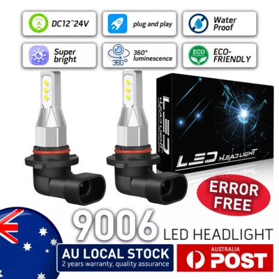 Canbus 9006 HB4 LED Headlight Bulbs Kit Low Beam For Honda Accord Euro 2009 2010 - image 1 of 4