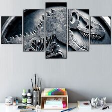 Wall Art Canvas Painting Picture Home Decor Modern Abstract Room Dinosaur Fossil