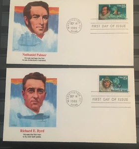 Collection Of First Cover All Are Unaddressed  Explorers Of Antarctic A-6 - Picture 1 of 11