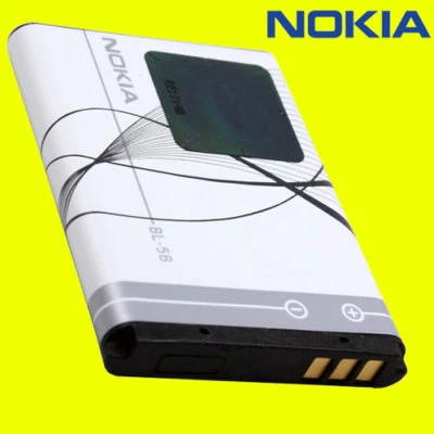 ORIGINAL NOKIA BL-5B AKKU 5140i 5500 Sport 5300 5320 Xpress 6020 6021 N80 N90 - Bild 1 von 2