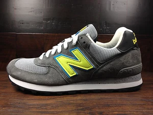 Parques Nacionales New Balance US574CY Hechos en EE. UU. (Gris Castle Rock/Lima) Hombres 8 - Imagen 1 de 5
