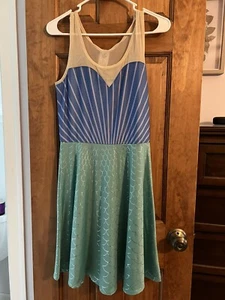 Spirit Halloween Mermaid Dress Adult Medium (BRAND NEW, WITH TAGS) - Picture 1 of 3