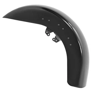 Vivid Black Front Fender For Harley Street Glide 2014-2024 Road Glide 2015-2024 - Picture 1 of 16