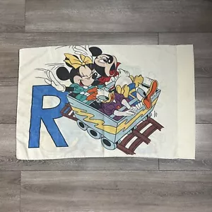 Vintage Mickey Mouse & Minnie Mouse Walt Disney Productions 1 Pillow Cases Goofy - Picture 1 of 4