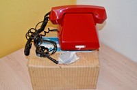 Vintage Soviet phone in authentic packaging. Condition excellent. USSR