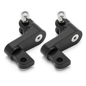 for Harley Sportster Footpegs Pedals Foot Pegs Extensions Softail Dyna Choppers - Foto 1 di 9