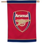 WinCraft Arsenal Vertical Flag 28" -40"