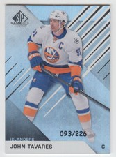 2016-17 SP Game Used Rainbow Player Age #36 John Tavares /226