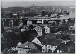 **Pirna-Copitz mit Blick zur Elbbrücke 1969 - Bild 1 von 2
