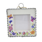 Round Top Collection Springtime Photo Frame Picture Flowers Butterflies S22054