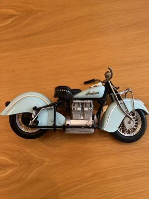 TootsieToy 1942 INDIAN 442 Escala 1/10 Moto Diecast Auténtico Detalle Usado Foto 1 de 4