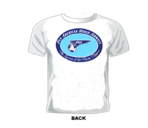 CAMISETA DE COLECCIÓN DE AEROLÍNEA PAN AMERICAN WORLD AIRWAYS - Imagen 1 de 2