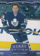 #11 Darcy Tucker - Toronto Maple Leafs - 2002-03 Be a Player First Edition Hocke