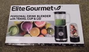 Personal Drink Blender 25 Oz Elite Gourmet by Maxi-Matic (EPB1006) - Picture 1 of 6
