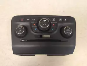 2011 12 13 14 CHARGER DASH MOUNTED HEATER AC CONTROLS WITH RADIO TRIM 1QH12DX9AE - Picture 1 of 9