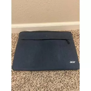 New Acer Gray Laptop Travel Sleeve, Padded 【sold as it is】 - Picture 1 of 3