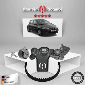 KIT DISTRIBUZIONE + POMPA ACQUA RENAULT MEGANE II 1.6 16V 83KW 113CV 2006 -> - Foto 1 di 2