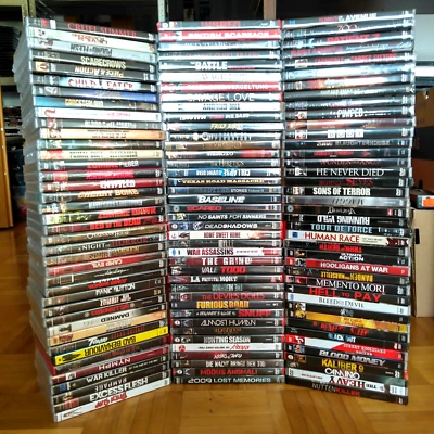 119x DVD Filme - Mega XXL Sammlung, Paket, Konvolut FSK18 (OVP NEU) - Bild 1 von 4