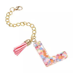 Letter Charm Accessories for Tumbler Cup Name ID, Multicolored(Letter L) - Picture 1 of 6