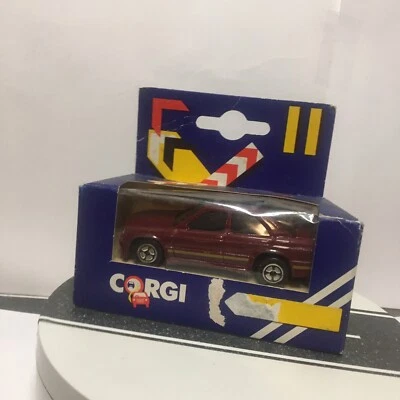 Corgi Juniors Toys Mercedes Benz 190 2.3/16V 1985 1/64 Diecast Dark Red NIP VHTF - Image 1 of 4