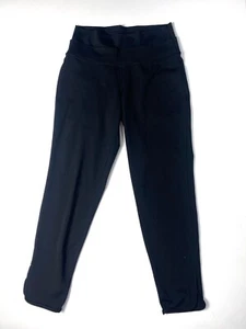 Lululemon schwarze Leggings Hose mit Seitenschlitz Größe 4 - Bild 1 von 8