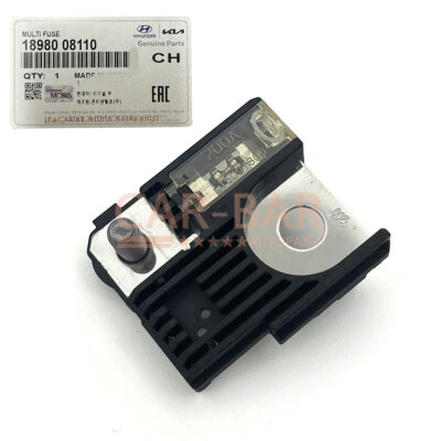 Fusible de batería de 200 amperios para Hyundai Tucson Kia Cadenza Sportage 2016-22 1898008110 Foto 1 de 4