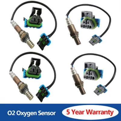 Sensor de oxígeno arriba+abajo 4 piezas para Chevrolet Express 2500 3500 2008-2015 4,8 L/6,0 L Foto 1 de 4