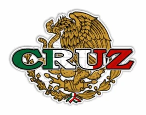 Cruz Mexico Last Name Apellido Surname Precision Cut Decal - Picture 1 of 7