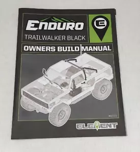 Element RC Enduro Trailwalker Trail Truck 4x4 RTR Owners Manual - Bild 1 von 2