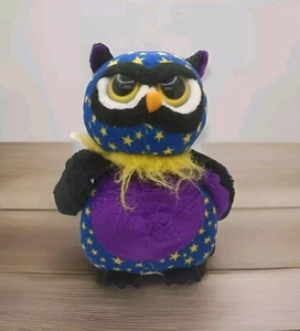 Vintage Webkinz Midnight Owl Plush Doll 8.5" Stuffed Animal Zoo Stars - Picture 1 of 5