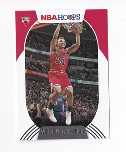 2020-21 Hoops #28 Wendell Carter Jr. Chicago Bulls Duke Blue Devils - Picture 1 of 2